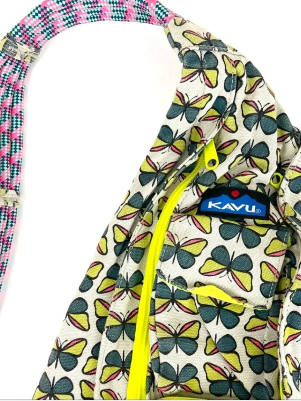 Kavu Rope Bag Butterfly Print